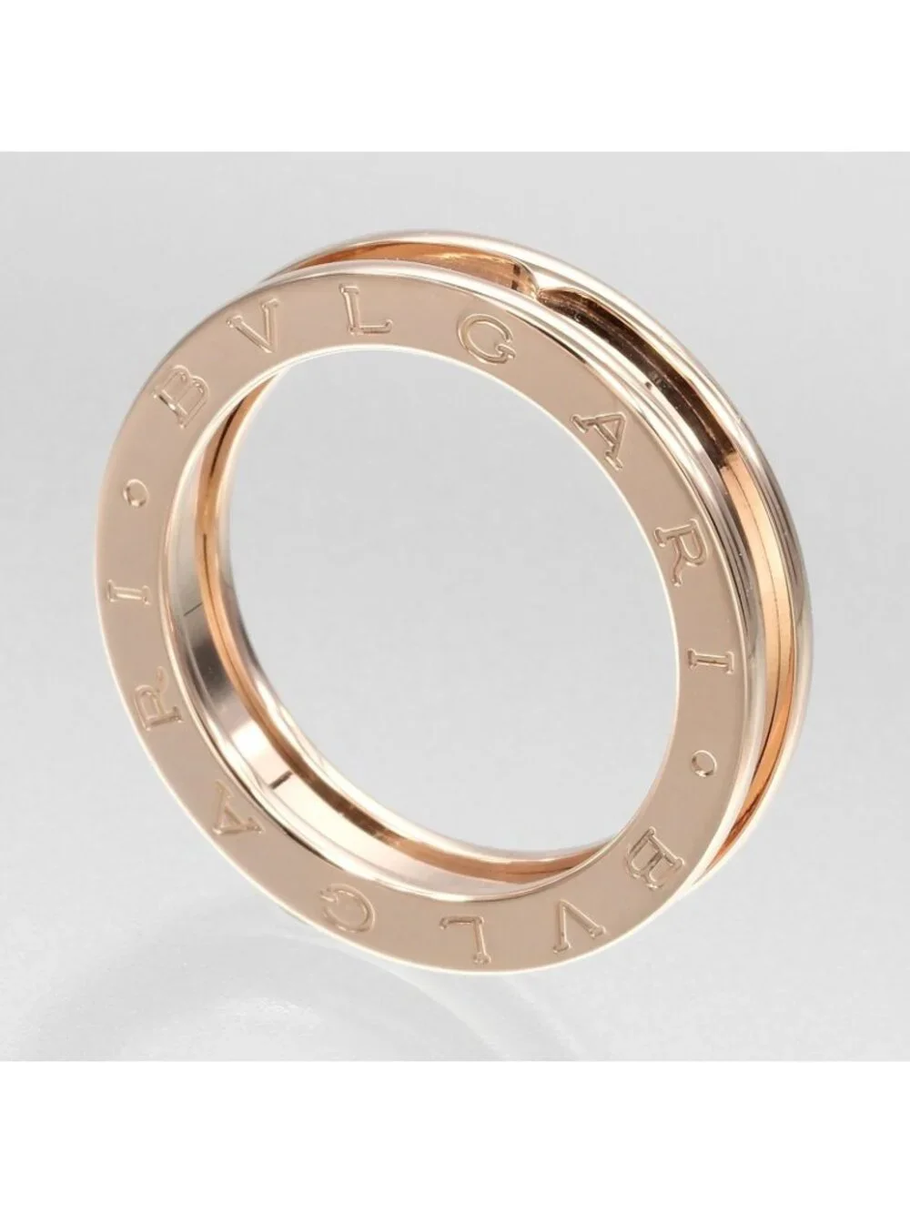 Bvlgari B.Zero1 XS 18K Pink Gold Ring 20